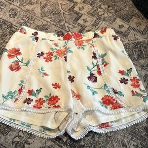 Kids Small Floral Shorts